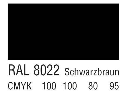 RAL 8022�ں�ɫ