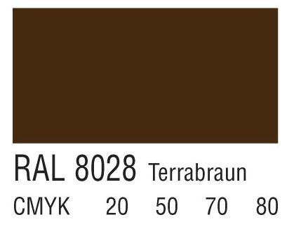 RAL 8028�\�Һ�ɫ